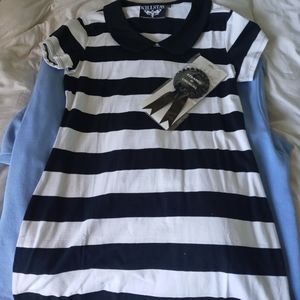 KILLSTAR BEETLEJUICE T-shirt dress size XL black/white